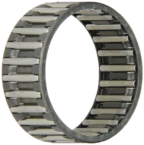 INA K35X40X17A Needle Roller Bearing, Cage and Roller, Single Row, Steel Cage, Open End, Metric, 35mm ID, 40mm OD, 17mm Width, 13000rpm Maximum Rotational Speed