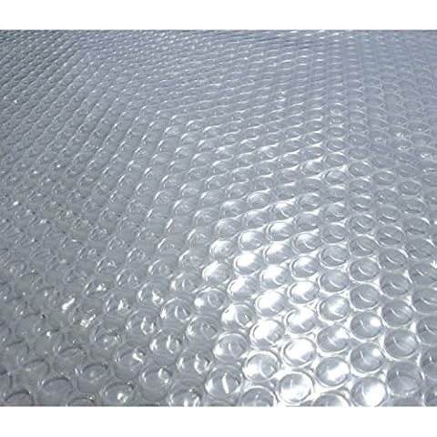 Blue Wave NS510 14-mil Solar Blanket for Rectangular In-Ground Pools, 12-ft x 24-ft, Clear Cover