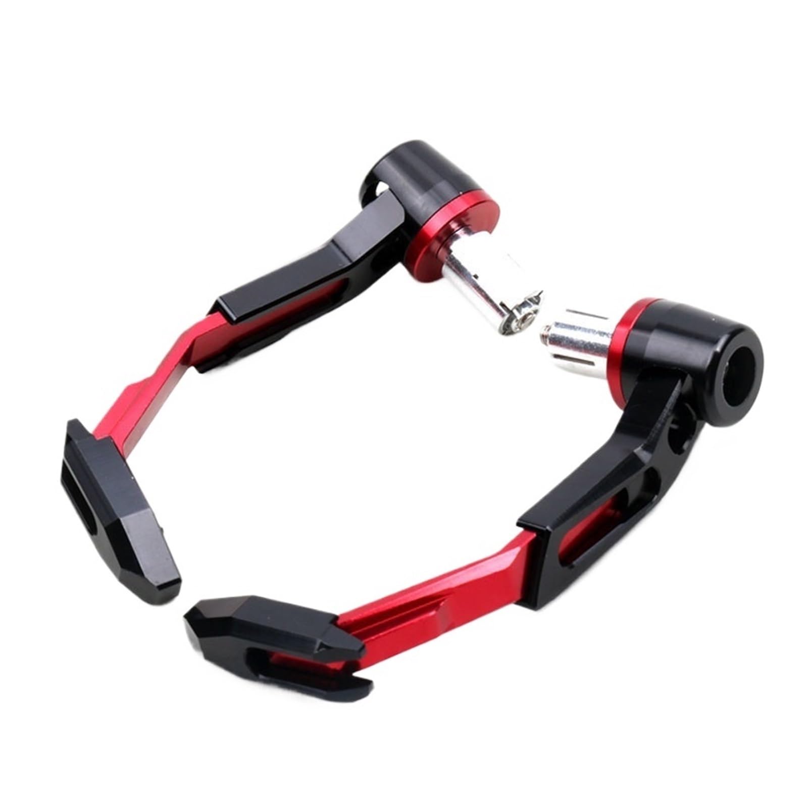 Hriekxsdl Red For Du&Cati Monster 821 695 696 796 795 797 1098S Universal 7/8" 22Mm Motorcycle Handlebar Brake Clutch Levers Protector Guard Clutch Levers Hand Guards