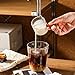 2 tazas medidoras de espresso de 100 ml de vidrio transparente con escala dual asa y boquillas dobles Imagen de 2 tazas medidoras de espresso de 100 ml de vidrio transparente con escala dual asa y boquillas dobles