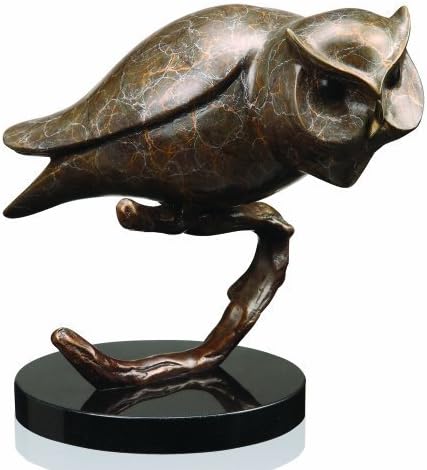 San Pacific International 8.5H in. Owl On Branch Statue by San Pacific International Inc