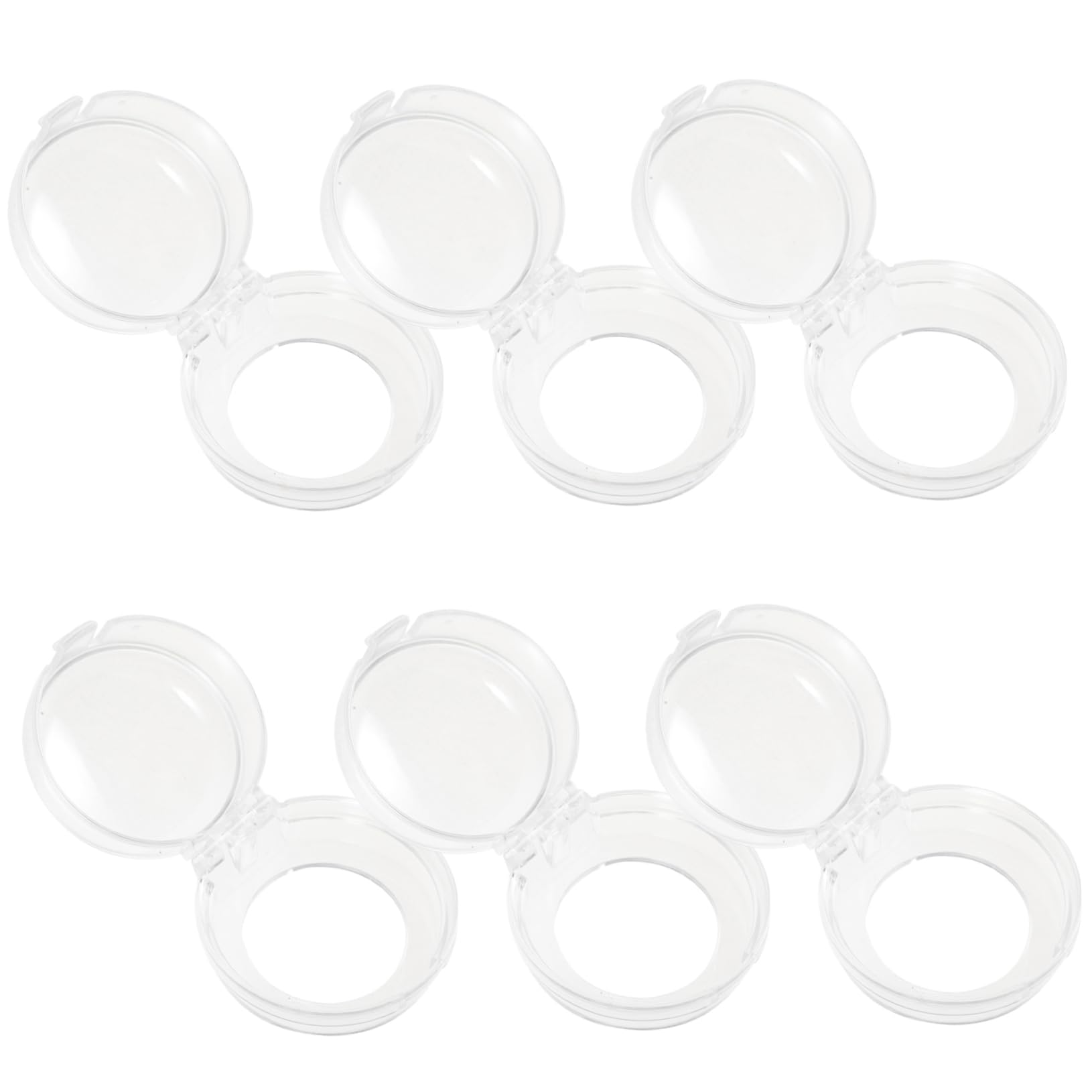 FAVOMOTO Childproof Oven Knob Covers Gas Stove Burner Covers Material Affect Button Use Simple Design for Circular Appliances