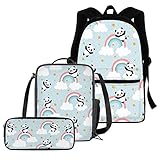 Multifunzionale: questo set di zaino classico alla moda è perfetto per scuola, shopping, picnic, viaggi, campeggio e molto altro ancora. Può essere utilizzato come zaino per la scuola, zaino per pendolari o zaino casual.