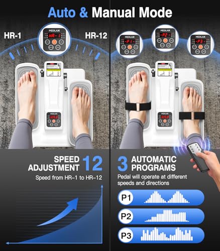 Image of Under Desk Elliptical Machine, Portable Electric Elliptical Exercise Equipment