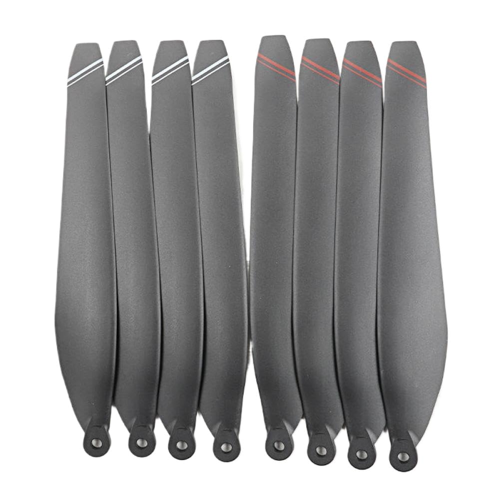 Paquete de 4 hélices plegables CW y CCW 32120 con fibra de carbono y mezcla de plástico para el sistema de potencia X8 Plus(4CW 4CCW)