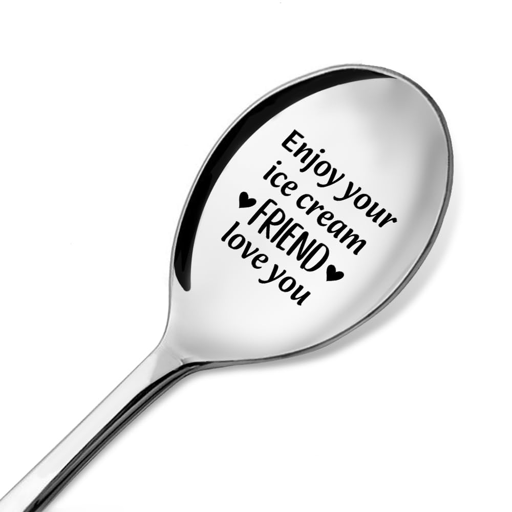 Friendship Spoon Gift - Engraved Stainless Steel Spoon -17