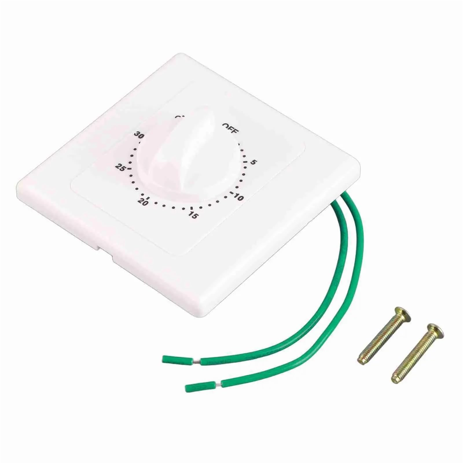 1pcs Intelligent Mechanical Timer Switch AC 220V Digital Countdown Control 30/60/120 Minute Interrupter for Home Automation(120 Minutes)