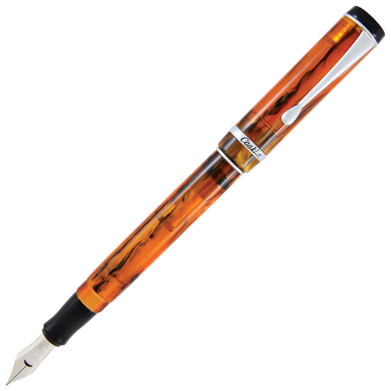 Amazon.com : Conklin Duragraph Fountain Pen - Amber (CK71340