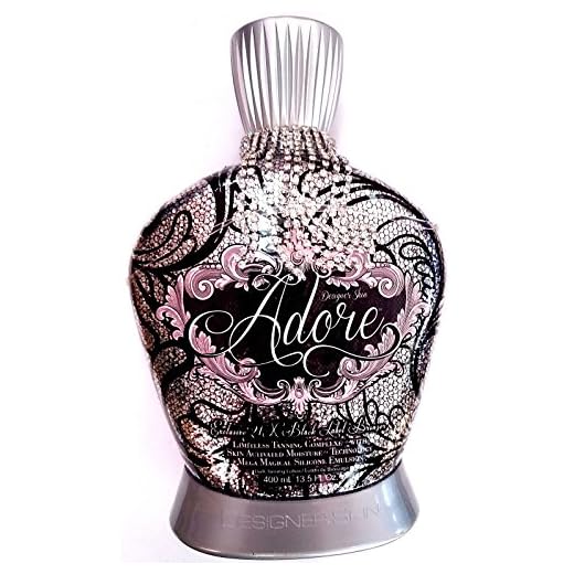 Designer Skin Adore Exclusive 21x Black Label Bronzer Indoor Tanning Bed Lotion