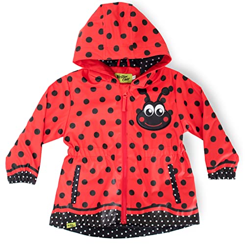 Western Chief Girls' Lucy Ladybug Raincoat