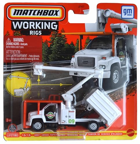 Matchbox GMC C8500 Topkick Tree Trimming Truck miniatura 1