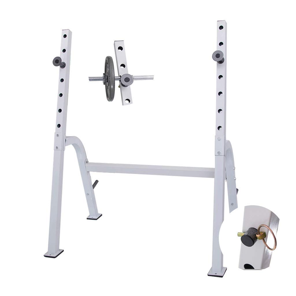 Soportes para Mancuernas para Entrenamiento de Fuerza, Equipo de Fitness Multifuncional, Soportes para Sentadillas, Soportes para Press de banca, Soportes para sentadill