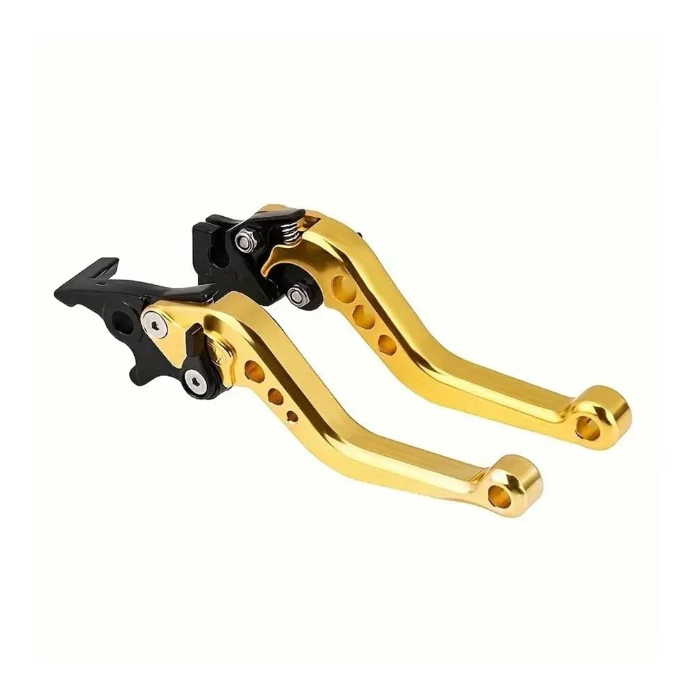 Xvasdgaer Golden Universal Motorcycle Clutch Brake Handle Drum Levers Adjustable Cnc Accessories