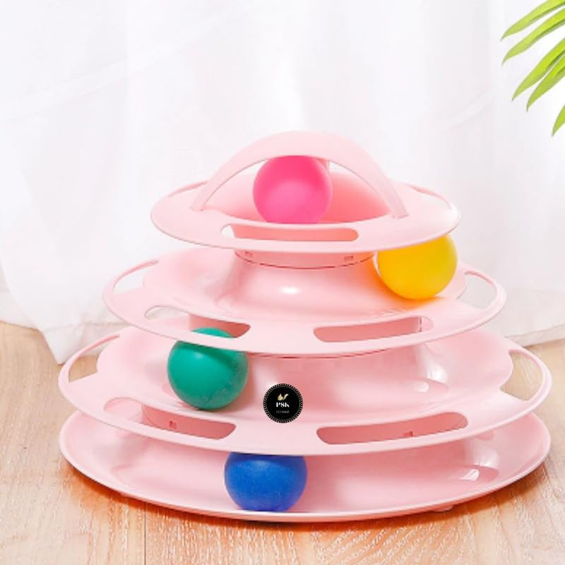 See full amazon price history chart for PSK PET MART Pet Interactive Fun Roller Exerciser 3 Level Cat Teaser Ball Toy with 3 Colorful Balls PSK PET MART Pet Interactive Fun Roller Exerciser 3 Level Cat Teaser Ball Toy with 3 Colorful Balls (B0CKL2BQBF) Amazon Price History, Amazon Price Tracker