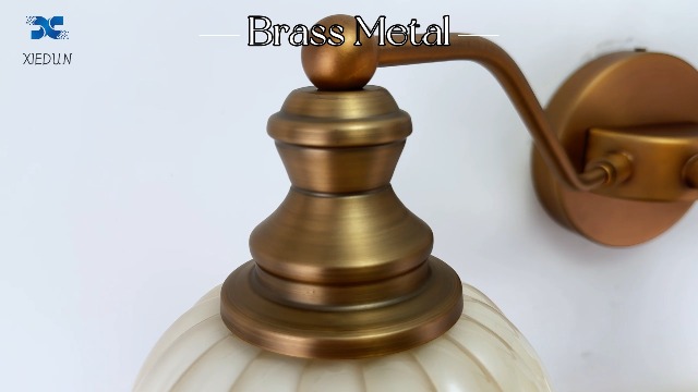 Image of XIEDUN Brass 3 Light Vanity Light Vintage Bathroom Vanity Light Fixture