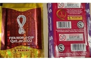 Panini Qatar World Cup 2022 Sticker Album Orange Version 50 Pack Argentina