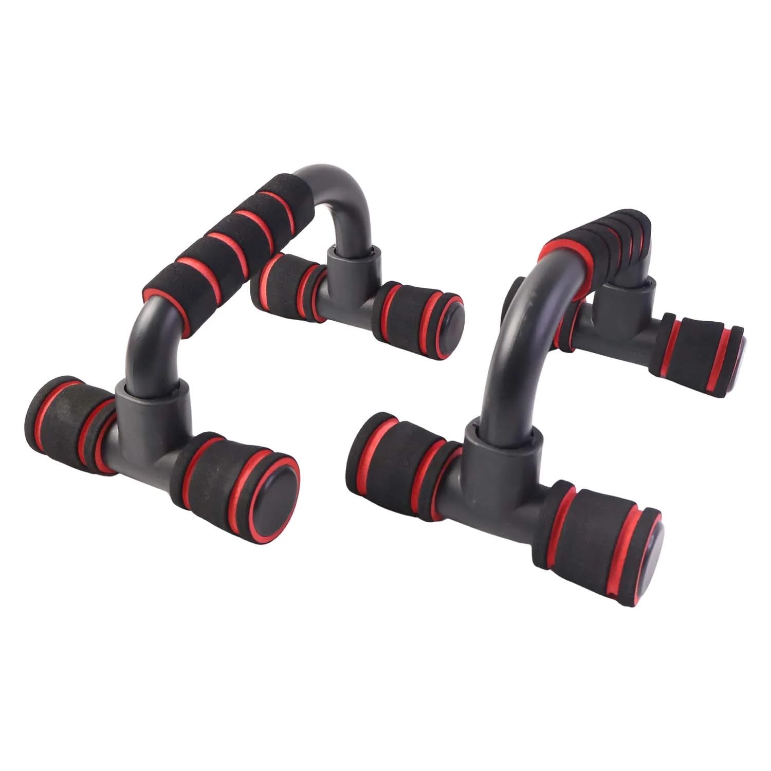 Push Up Stand Bars for Home Workout, Set of 2 | Non-Slip Foam Grips, Sturdy Base, Wrist Strain Reduction, Chest & Core Training, Heavy-Duty Build-image-38