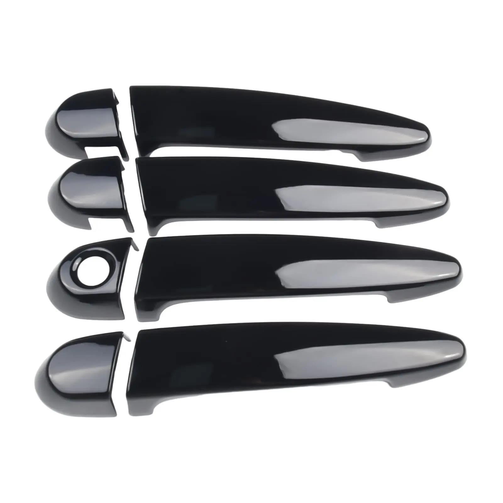 JTWMTY 4Pc Car ABS Exterior Door Handle Covers Trim Accessories for BMW E87 E90 E91 E92 E93 F30 X1 X2 X3 X4 X6