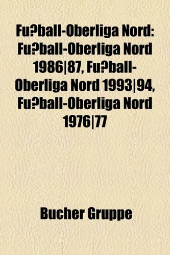 FussballOberliga Nord FussballOberliga Nord 198687, Fussball