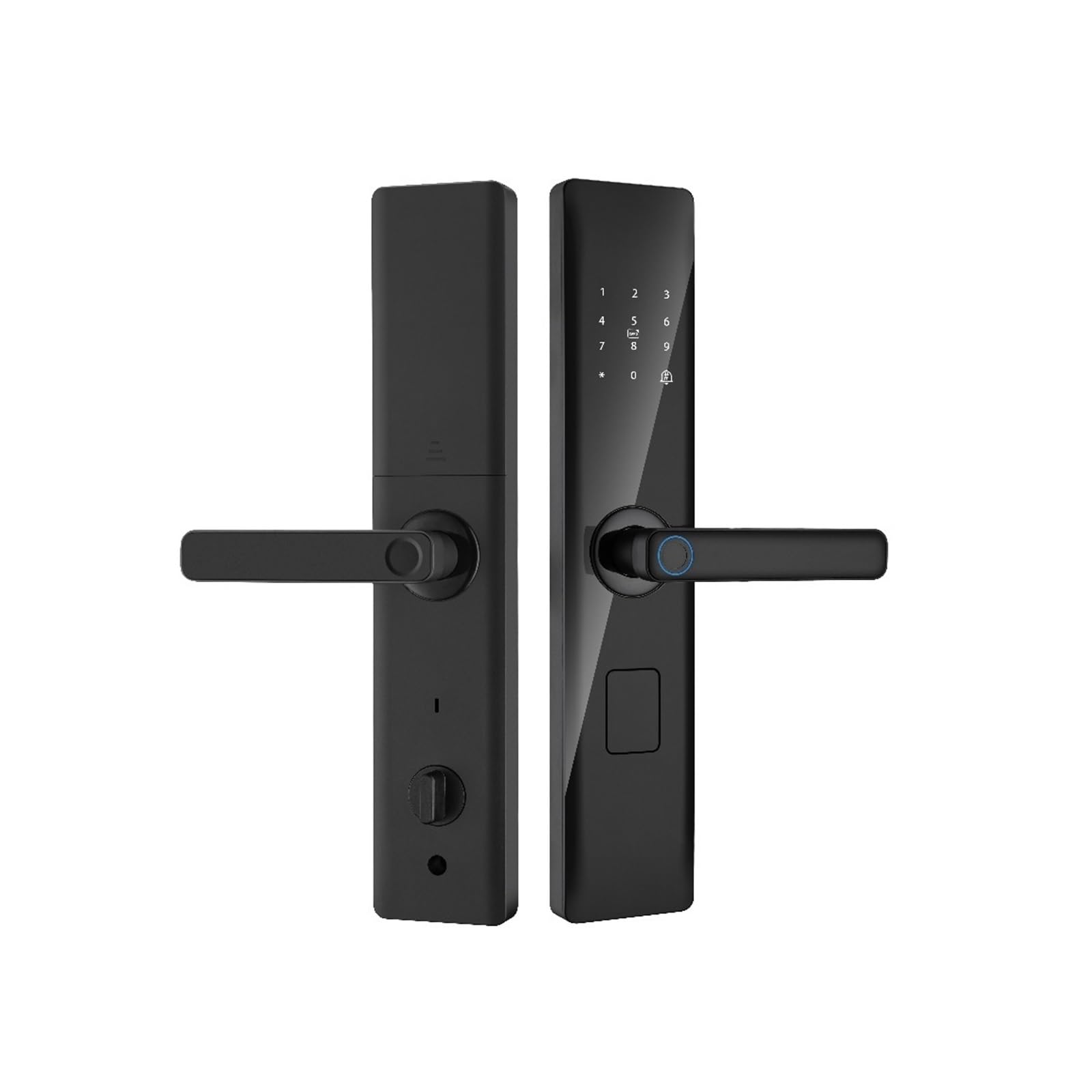 DIGNIFE Smart Door Lock, Home Smart Door Lock Fingerprint Password Card Electronic Lock(Tt)