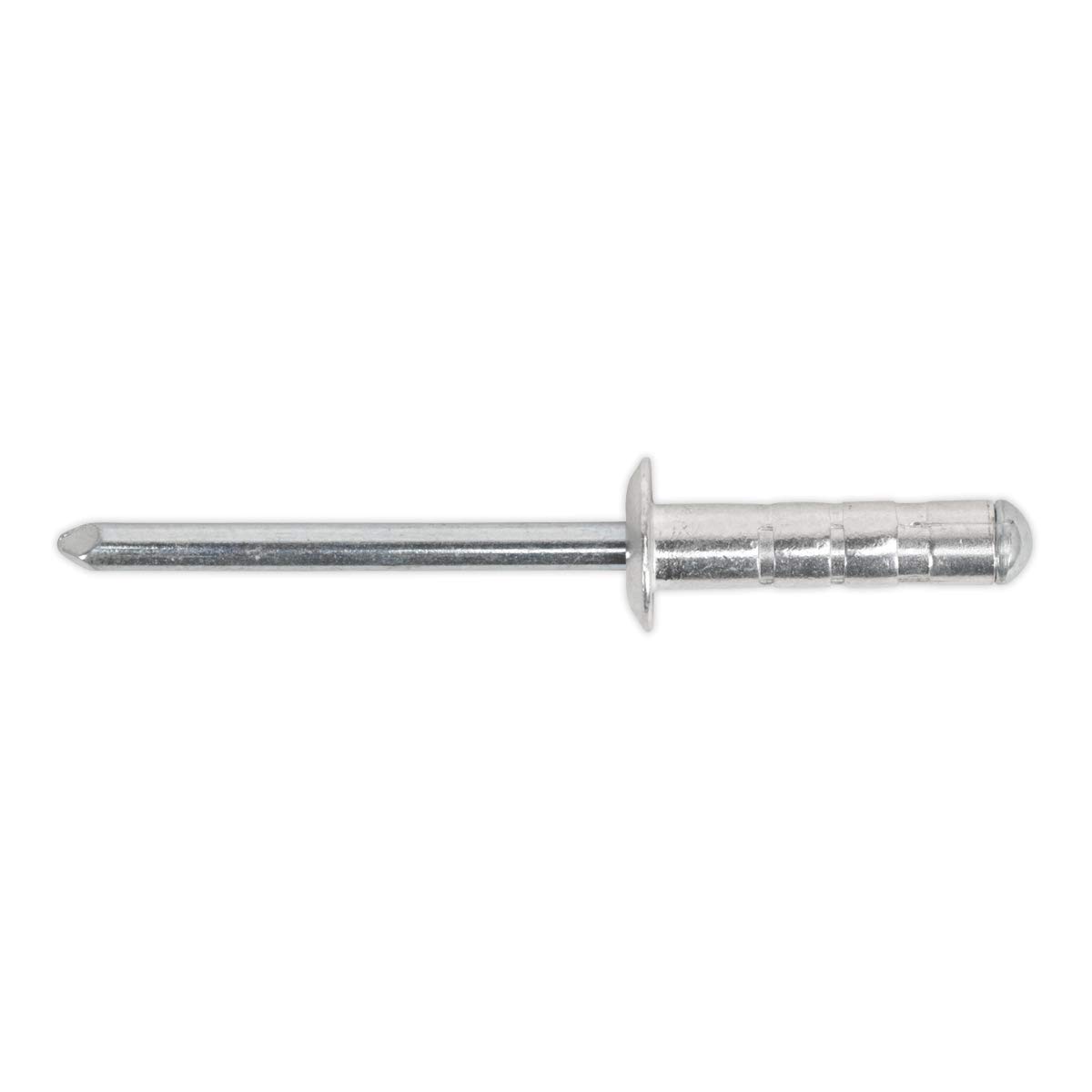 Sealey Red Rm4813s Aluminium Multi-Grip Rivet Standard Flange X 13Mm Pack Of 200 Size 4.8