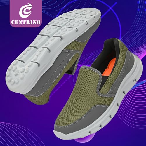 Image of Centrino Men's Sports Shoes | Shoes for Man Stylish | Lightweight Breathable Running Shoes | Cushioned Insole | Comfortable Mesh Walking & Workout Sneakers for Men | Mens Sports Shoes Casual (9229)