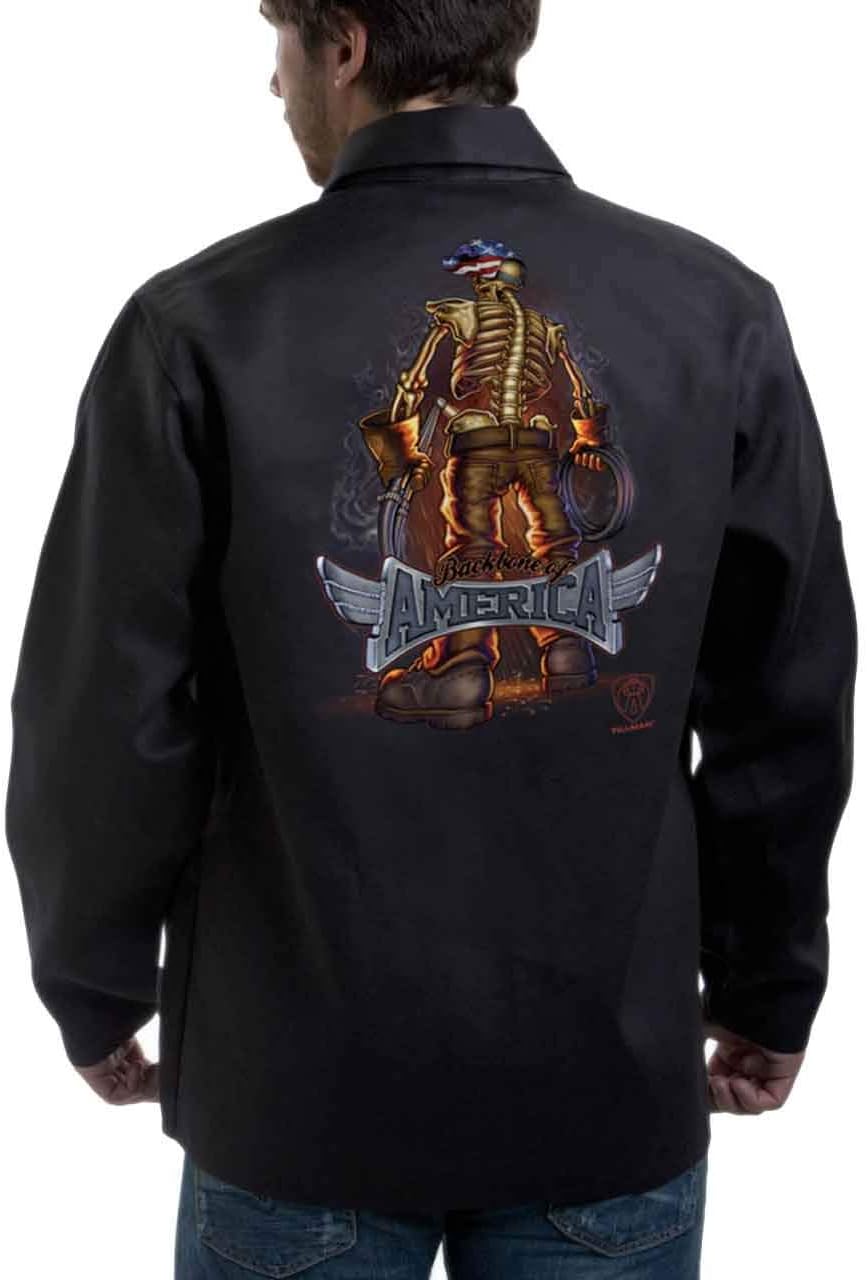 Tillman 9061 30" 9 oz. FR Cotton Jacket "Backbone of America" Logo, 3X