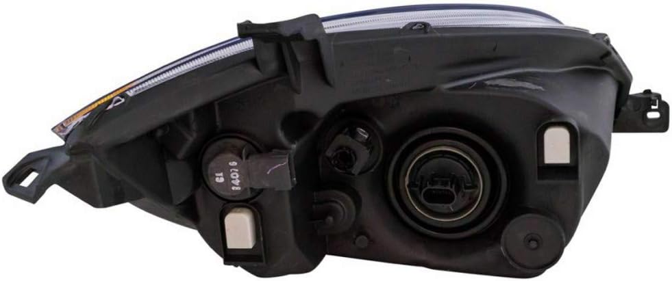 CarLights360: For 2007-2012 MITSUBISHI ECLIPSE Headlight Pair Driver and Passenger Side W/Bulbs DOT Certified For MI2502159 MI2503159