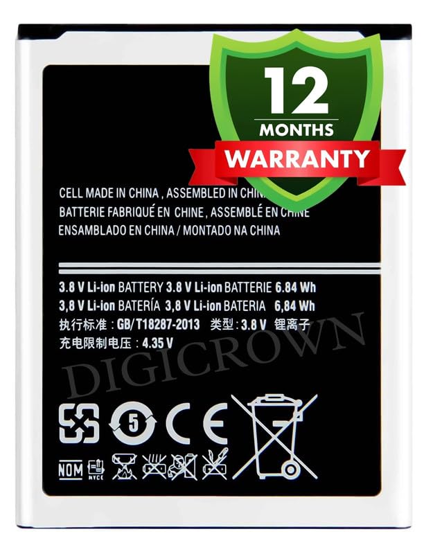 Image of Original B150AE Battery Compatible for Samsung Galaxy Core (I8260) | Core Duos (I8262) - (1800mAh) - 1 Year Warranty DF7