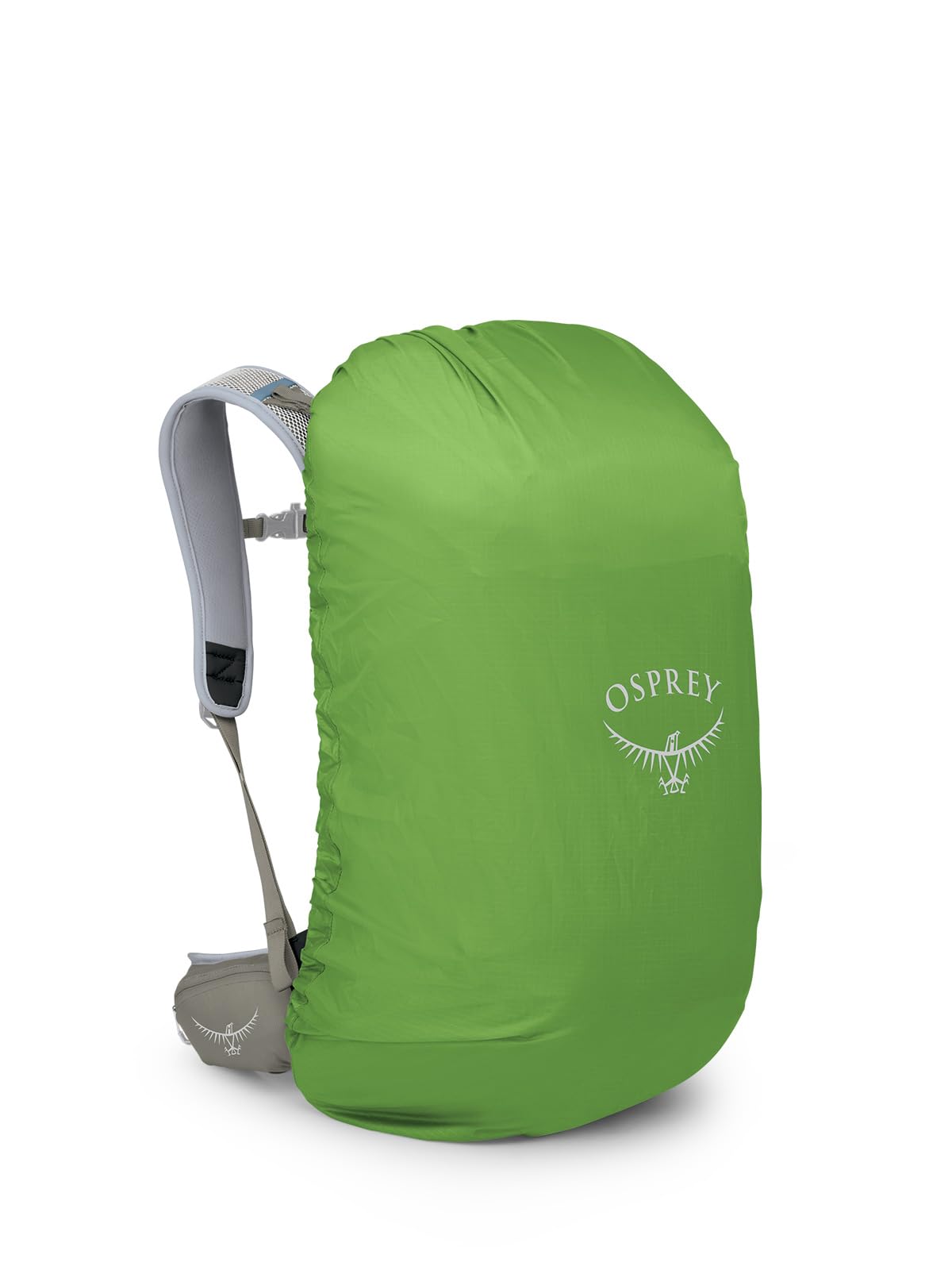 Osprey Hikelite plecak turystyczny unisex – lekki, nienaganna wentylacja z zawieszeniem AirSpeed, minimalistyczny i zrównoważony design, w zestawie pokrowiec przeciwdeszczowy