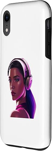 Miniatura 2 de iPhone XR Retrowave Synthwave 80s Design For The Eighties Music Lovers Case