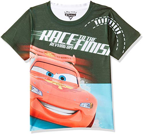 Image of Cars by Wear Your Mind Boy's Regular Fit T-Shirt
