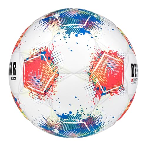 Derbystar Bundesliga Fußball 2025/2026, Offizielles Design, Größe 5 Freizeitball, Kickerball, Präzises Flugverhalten