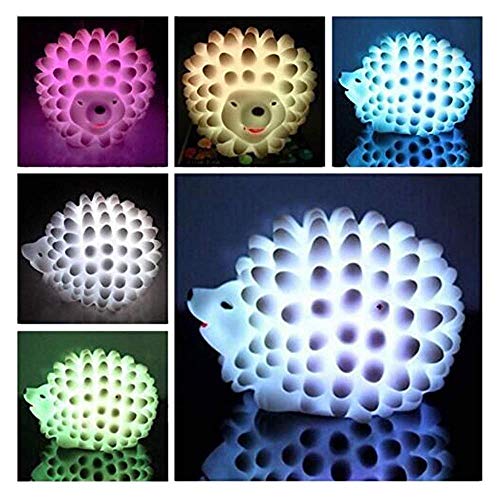 Preisvergleich Produktbild Winkey Nachtlicht führte buntes Igelart einfaches und bequemes buntes Nachtlicht des Schreibtischschreibtischlampenkinderi...