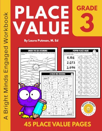 Place Value Third Grade (3rd Grade Math Workbooks) - image 1