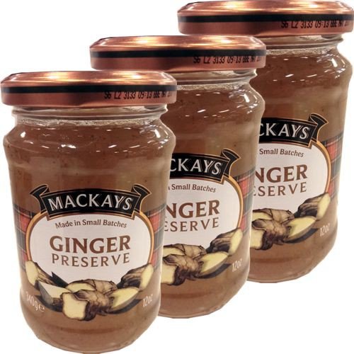 Mackays Ginger Marmalade 3 Gläser á 340g (Ingwer-Marmelade) Cover