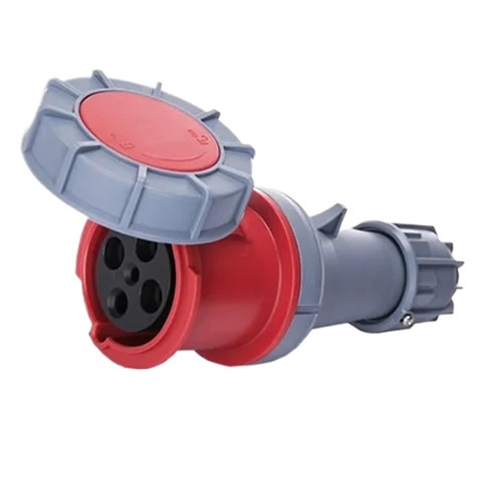 1pc IP67 Waterproof Industrial Plug and Socket 16A 32A 63A 125A Wall Mounted Socket Panel Mounted Coupler 220V