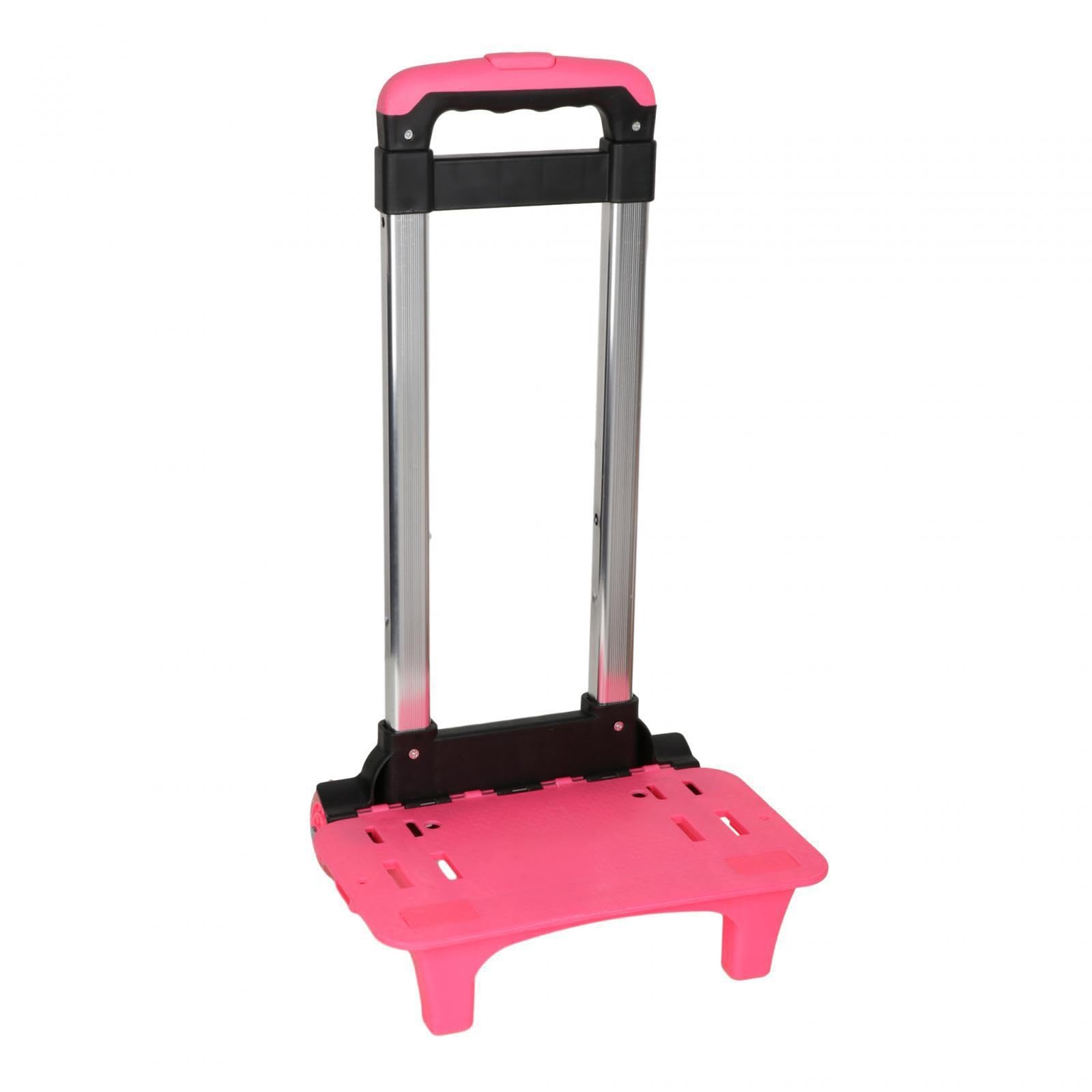 Chariot de voyage pliable résistant à tige télescopique réglable pour sac