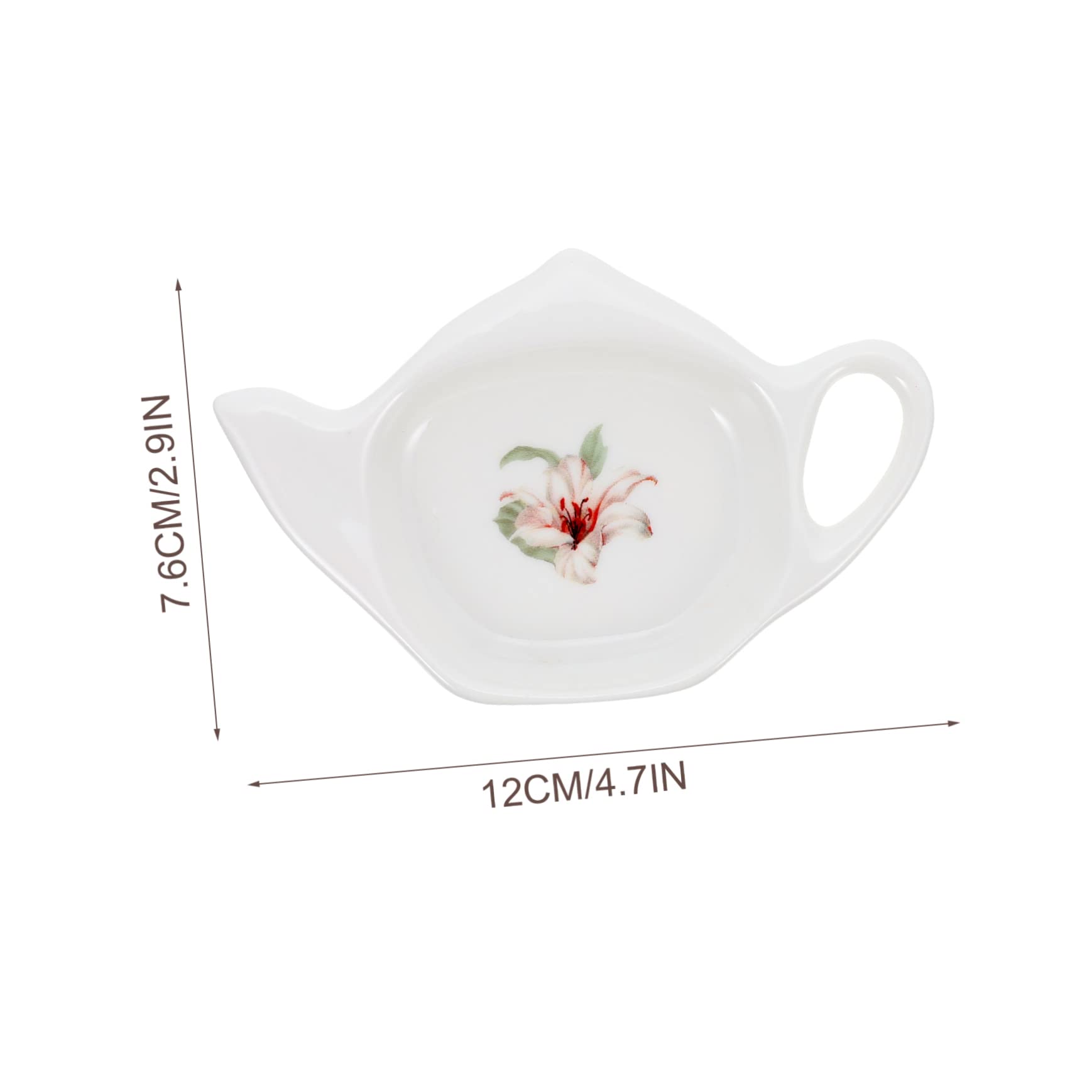 Porte-sachets de Thé en Céramique, Lot de 2 Pièces, pour Thé