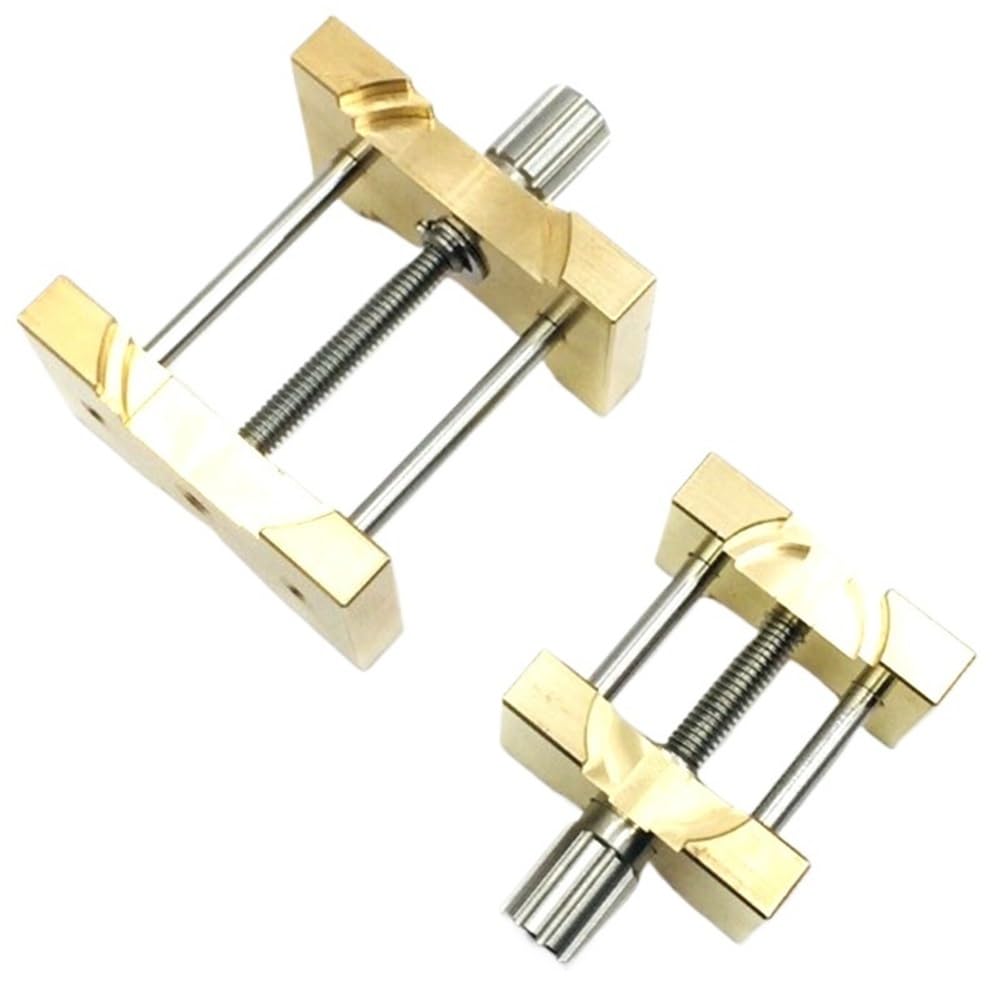 Juego de Soportes de Movimiento de Reloj de latón, 2 uds., Herramientas de reparación de Relojes de 39x40mm y 28x30mm for relojeros y Aficionados