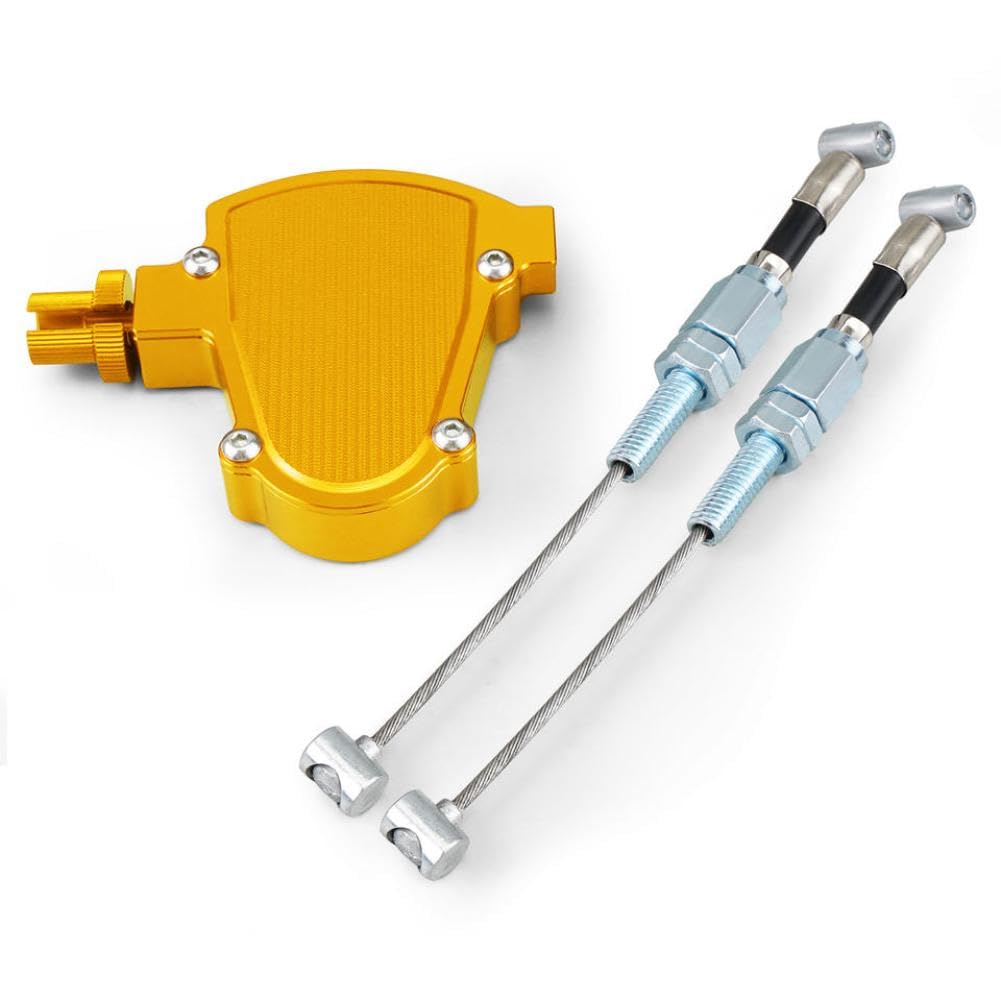 Gxbzhcaqy Gold Stunt Clutch Easy Pull System Compatible With Yz125 Yz250 Yz250f Yz450f Wr250f Wr450f Ttr250 Yz85 Yz80(Gold)