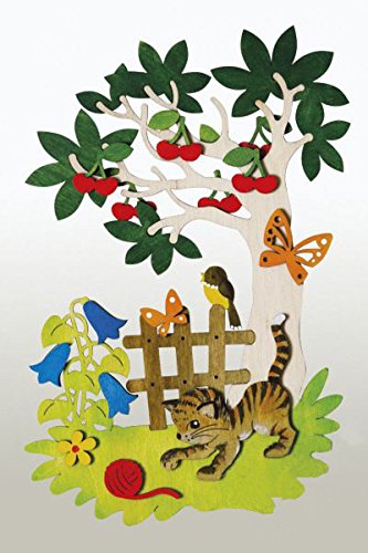 Hobaku Kuhnert 15 x 22 centimetres Do It Yourself kit de décoration de fenêtre d'été