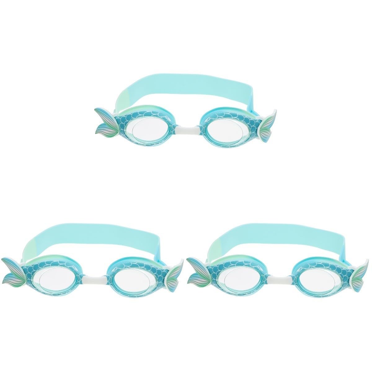 HANABASS gafas de natación para niños disfraces de niñas ropa de niños vestidos de niño vestido para niños chica gafas natación niño gafas de natación niños gafas de niños PC Blue