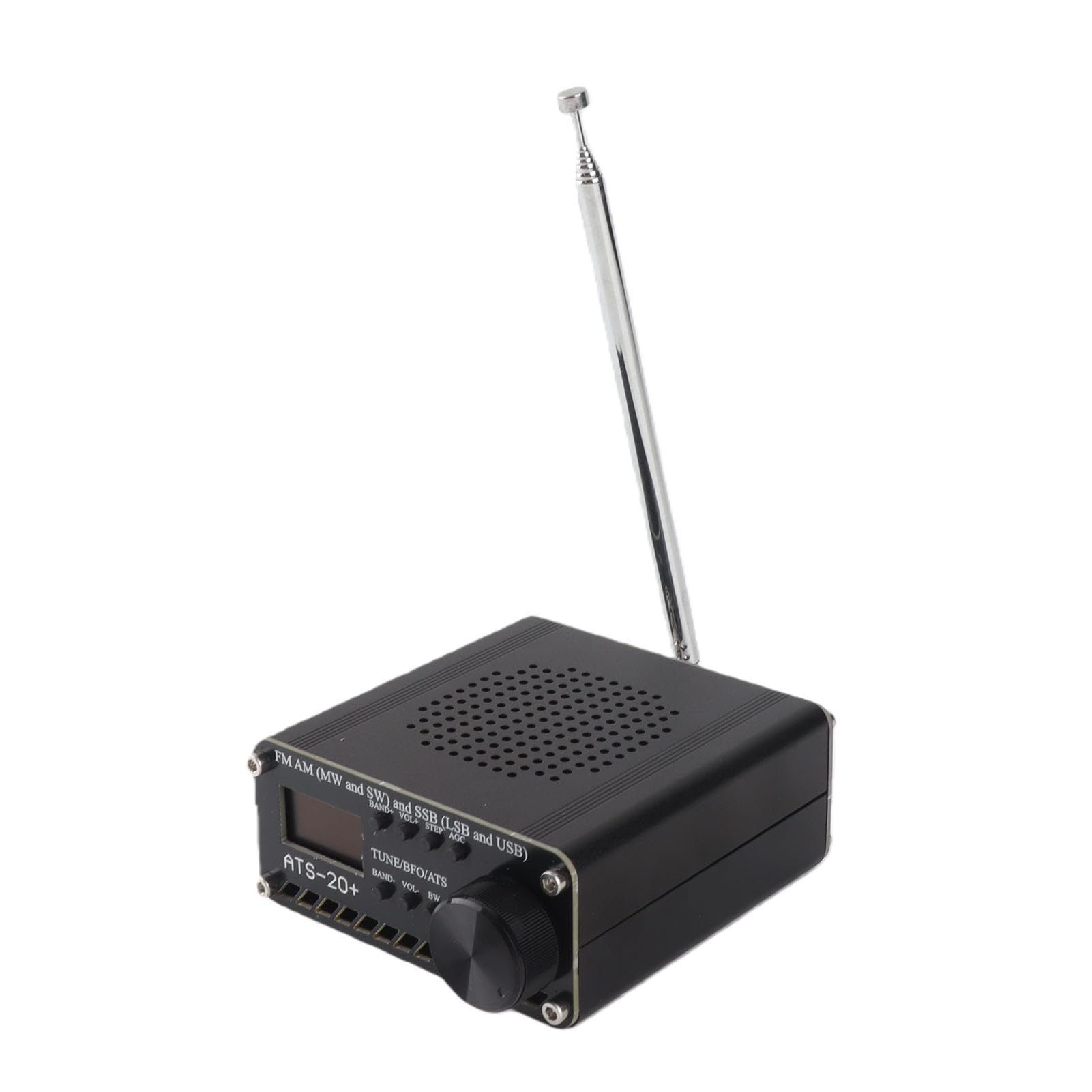 Récepteur Radio Pleine Bande ATS-20+ Si4732, Récepteur Numérique FM AM (MW et SW) SSB (LSB et USB), Bande Mondiale, Récepteur Radio Portable à Ondes Courtes avec Antenne