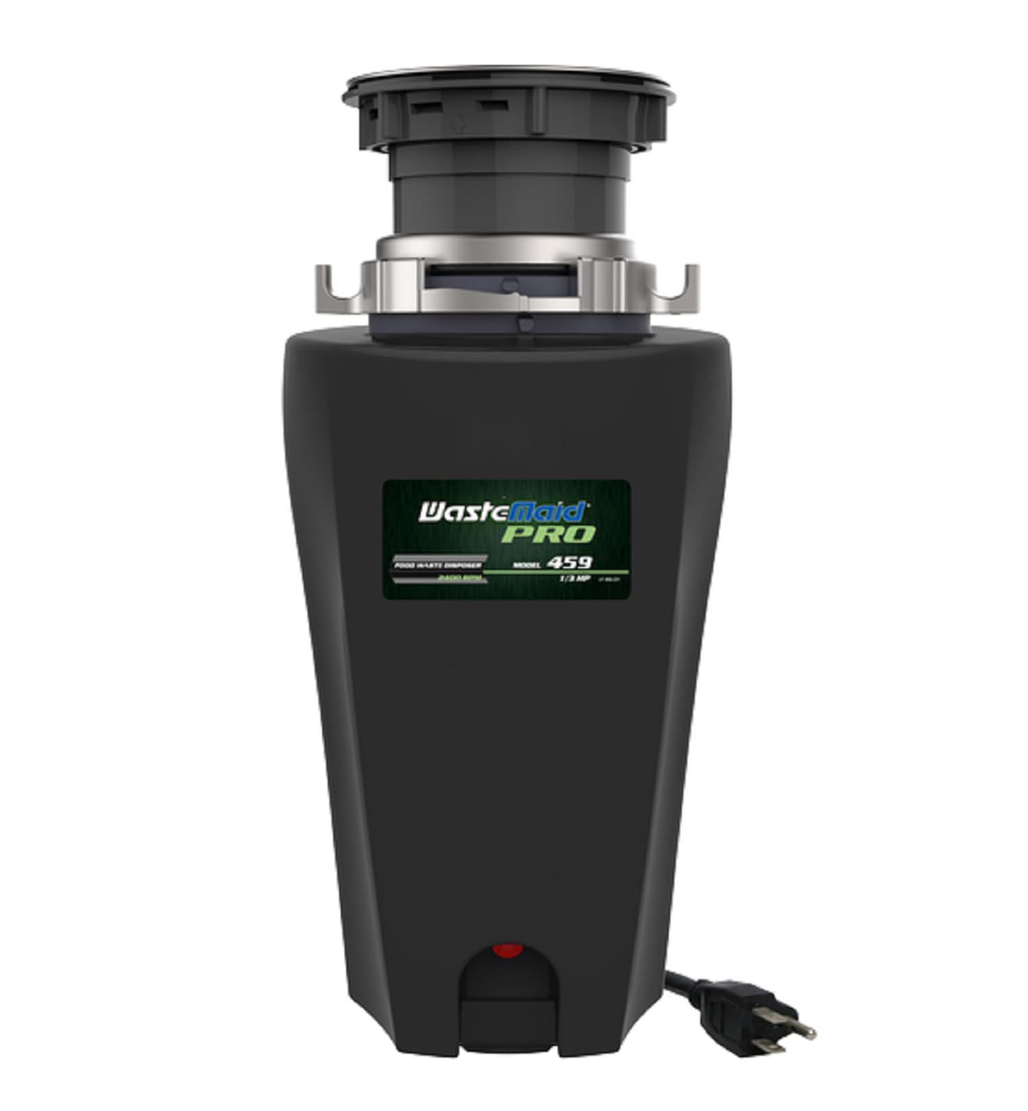 10-US-WMP-459 Pro Anti-Jam Garbage Disposer, 1/3 HP, Black