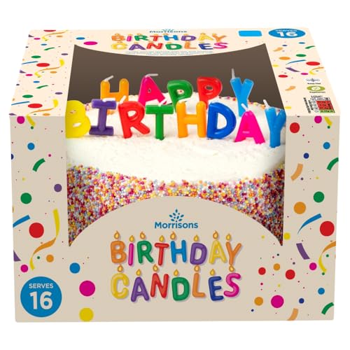 Morrisons Birthday Candle Cake 1098g