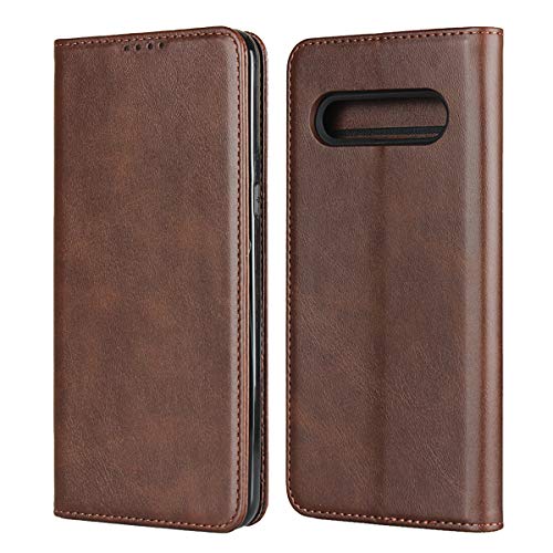 Coque pour LG V60 ThinQ 5G idéale au quotidien avec son porte-carte et rabat en cuir