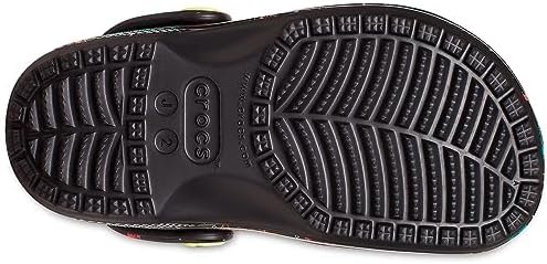 Crocs Kids Classic Disney The Nightmare Before Christmas Glow in The Dark Clogs, Black/Multi, 4 US Unisex Toddler | Image 2
