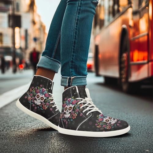 Fire Car Print Hiking Shoes Womens Outdoor Athletic Sports Shoes Walking Shoes Trail Running Shoes White Sole3