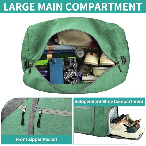 Image of Dimayar 65L Foldable Duffle Bag, Travel & Weekender, Overnight, Gym